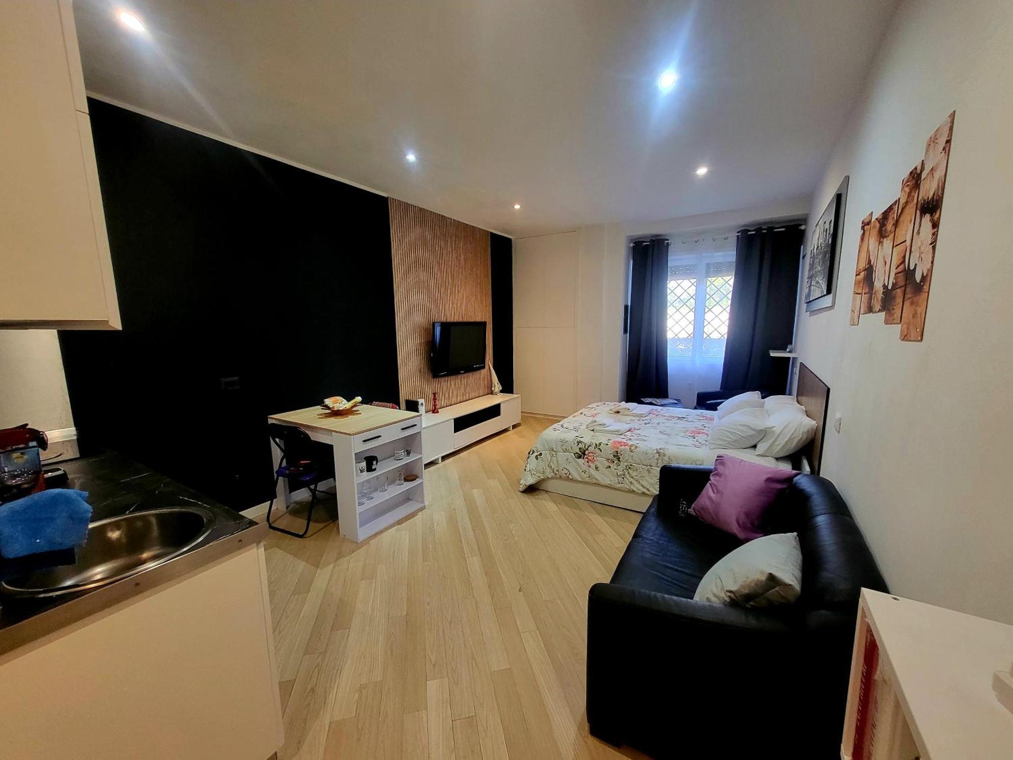 Ferienwohnung Roma Luxury Loft La Giustiniana Exterior foto